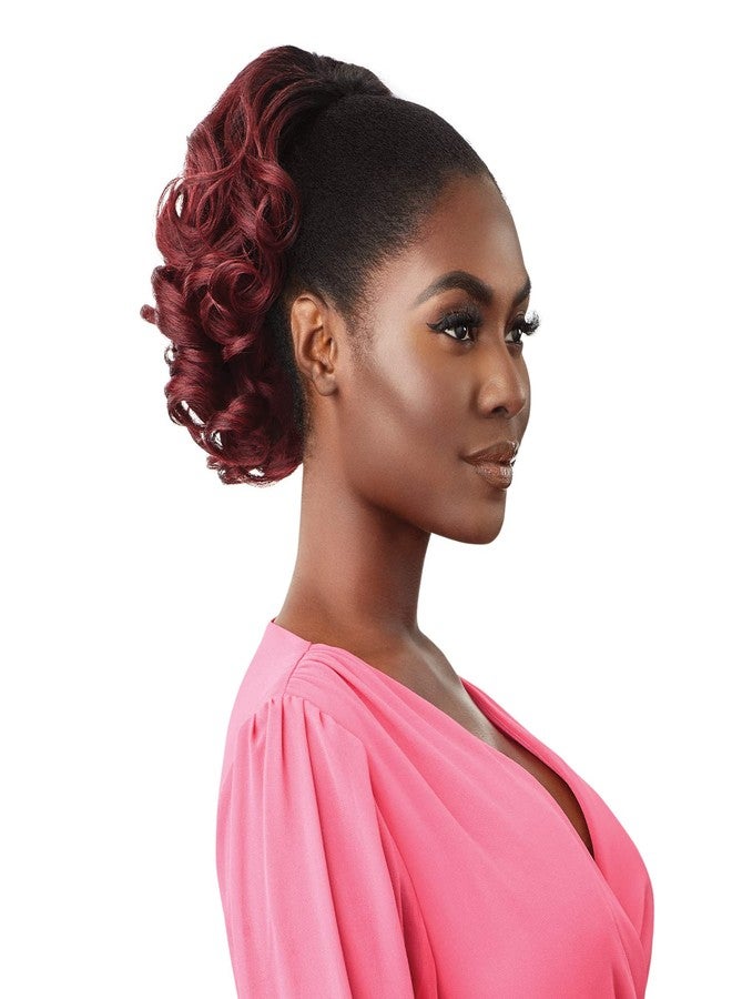 Outre Drawstring Ponytail Pretty Quick Pony ELVITA (DRRDVV) - Image 2