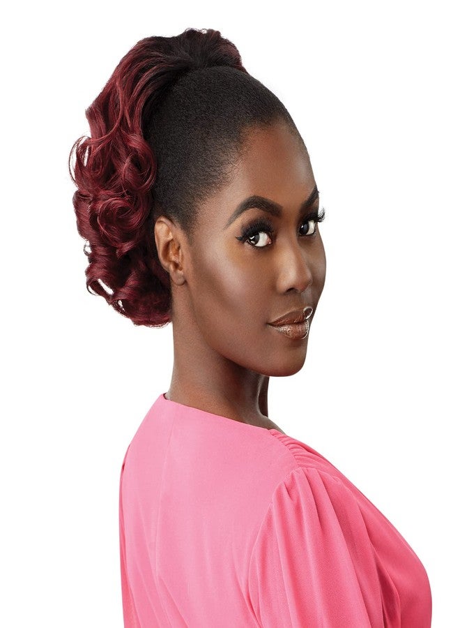 Outre Drawstring Ponytail Pretty Quick Pony ELVITA (DRRDVV) - Image 1
