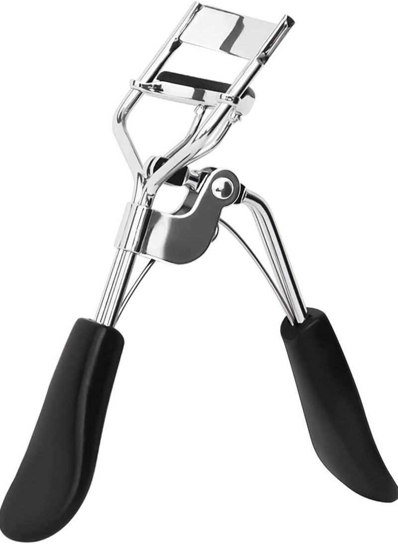 ORiTi أداة تجعيد الرموش الصغيرة المحمولة، أداة مكياج للمبتدئين، تستخدم وسادات الضغط السيليكونية المتقدمة لإنشاء تجعيد مثالي - Image 1