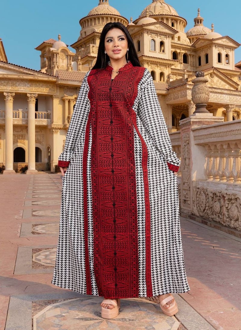 برايدس جلابية سعودية تطريز راقي