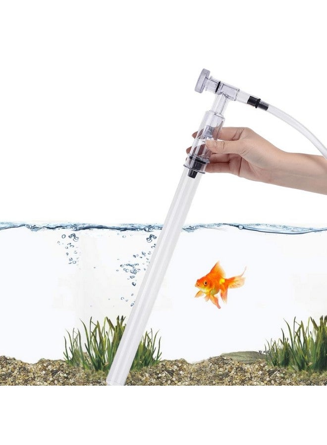VAYINATO Jeneca Aquarium Fish Tank Manual Water Exchanger, Gravel Cleaner, Fish Waste Remover From Fish Tank Bottom As-666B - Image 1