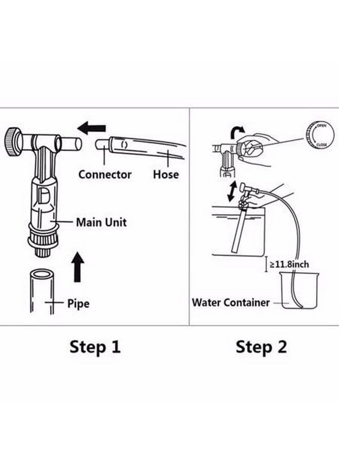 VAYINATO Jeneca Aquarium Fish Tank Manual Water Exchanger, Gravel Cleaner, Fish Waste Remover From Fish Tank Bottom As-666B - Image 5