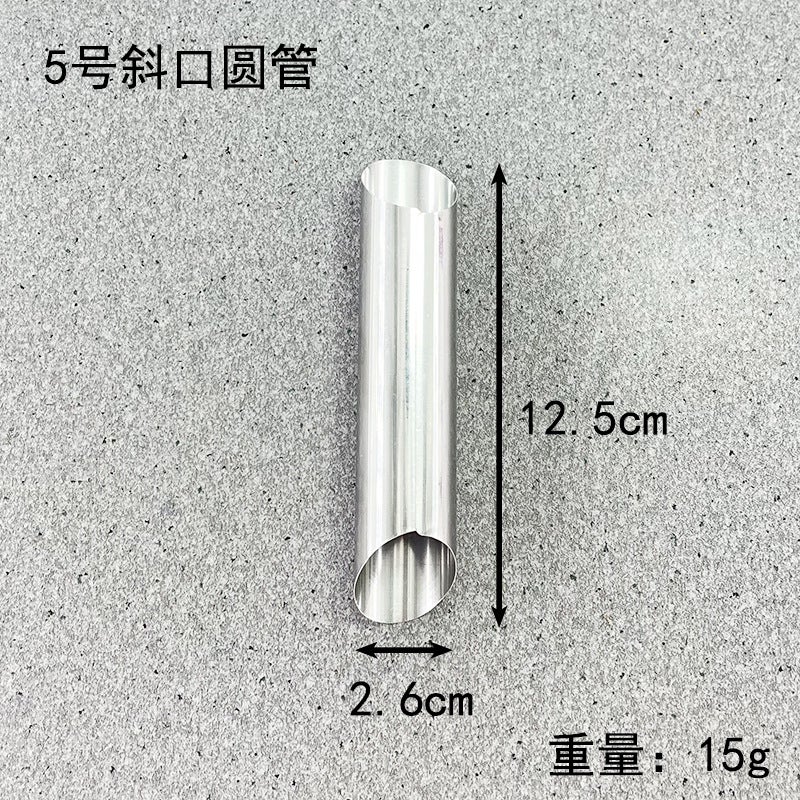 Stainless Steel Hollow Croissant Mould Danish Large Spiral Tube Croissant Crisp Spiral Conical Tube Baking Bread Round Tube - Image 1
