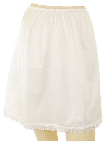 Velrose Half Slip, 19" Length (2719), White, Large - Image 3