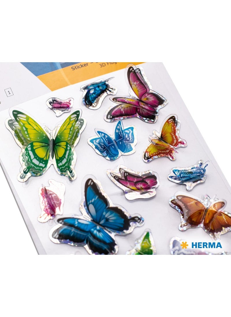 Herma Magic 3D Butterflies Tags  - Image 3