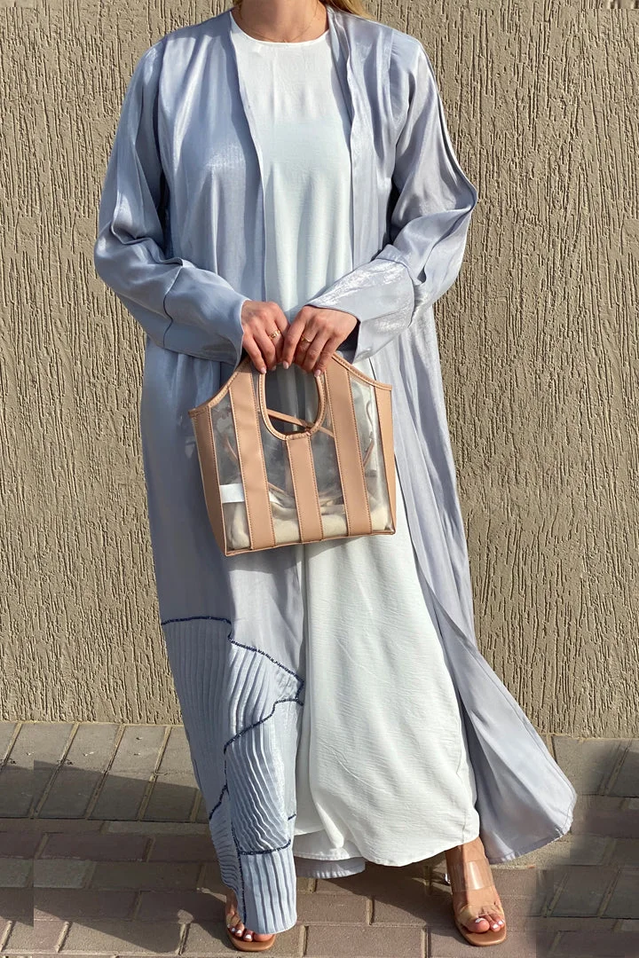 Moistreet Shimmer Design Abaya