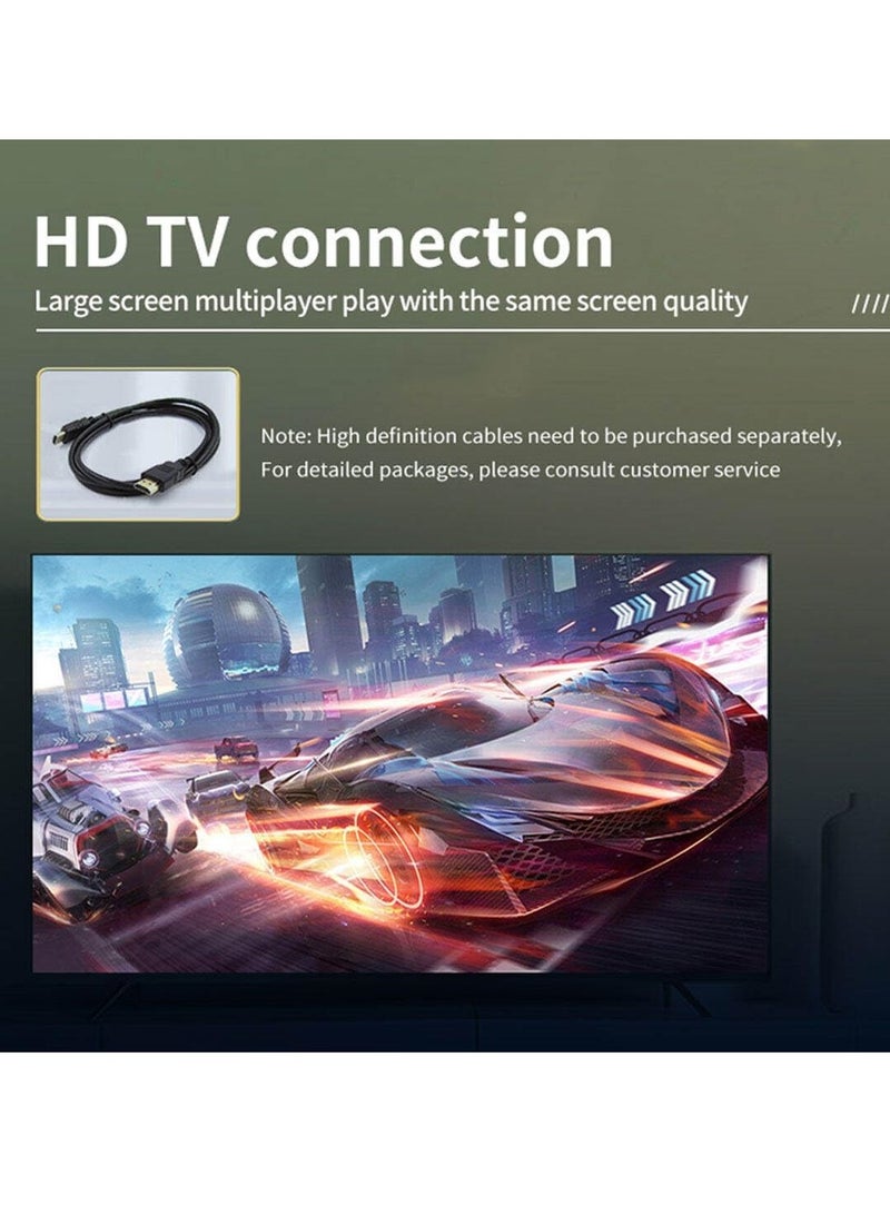 باوكيدي وحدة تحكم ألعاب محمولة RGB20SX مع 10000 جيجا، 4 بوصة IPS مفتوحة المصدر Linux Retro وحدة تحكم ألعاب محمولة، بطارية 5000 مللي أمبير هدية محاكي محمول للأطفال البالغين (أزرق، 64 جيجابايت) - Image 5