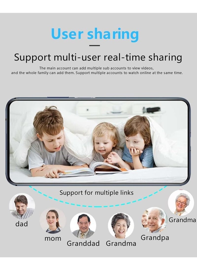 Gravity Mini WiFi Camera 1080P HD with Night Vision – Motion Detection, Remote Monitoring, 160° Wide Angle, Micro Baby Monitor for Home, Office, Store, and Warehouse – Compact Surveillance Camera for Enhanced Security (1Pcs) - Image 3