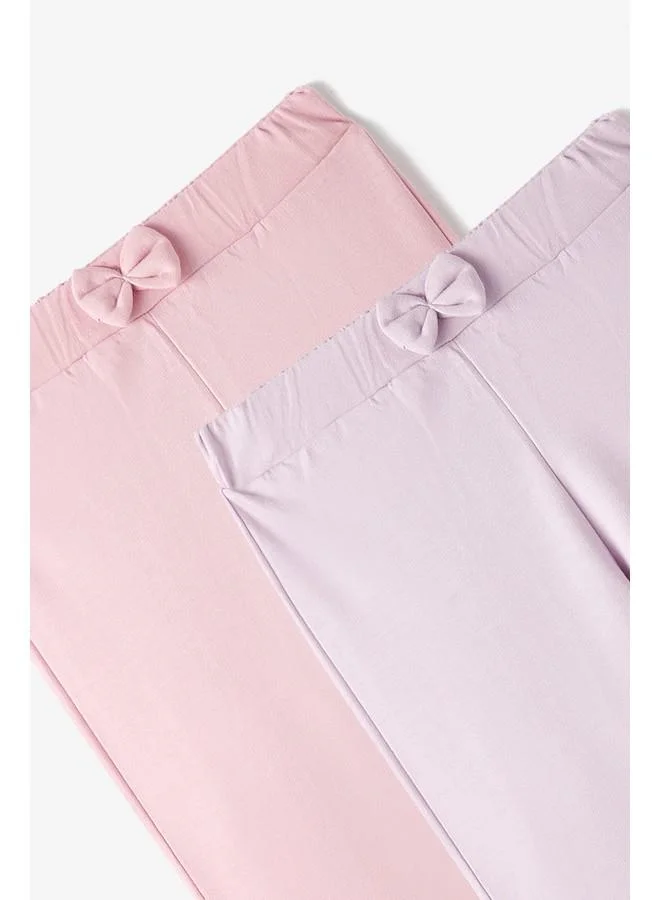 JUNE June Baby Girl 2-Pack Sweatpant Lilac - Pink