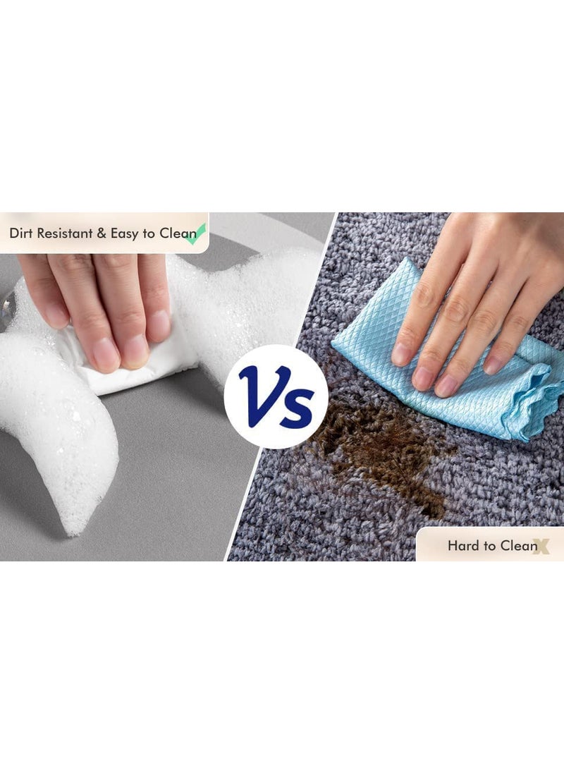 Baker's Signature - Bathroom mat Water Absorbent mats Diatomite Door Mat Anti-Slip Bath Mat Quick Drying Absorbent mat for Home, Kitchen - Image 1