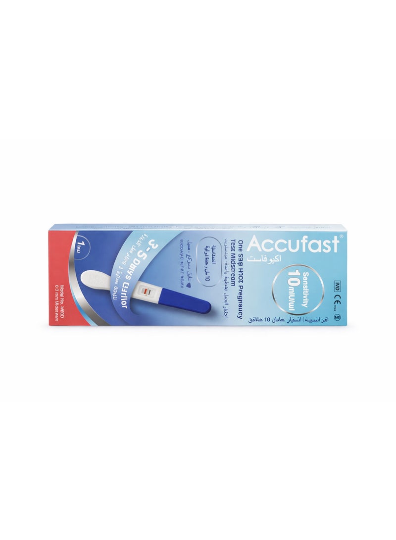 Accufast Pack Of 4 Accufast Early Sign Pregnancy Test M60D - Image 2