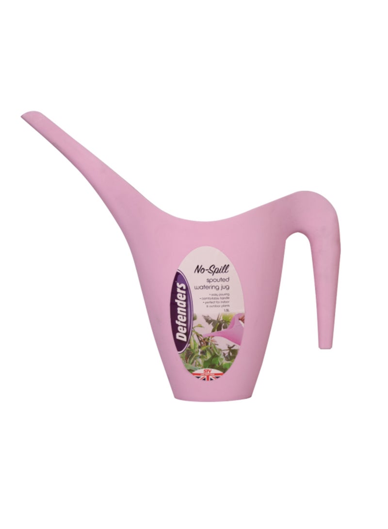 STV No-Spill Spouted Watering Jug - 1.5L - Assorted Colours - Image 1