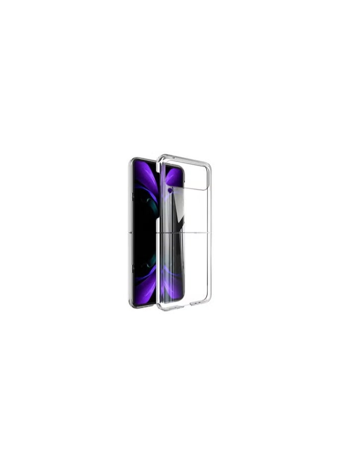 کاتانس - Samsung Galaxy Z Flip 4 Crystal Clear Case Shockproof Soft TPU Transparent Slim Protective Cover 6.7 inch Compatible with Galaxy Z Flip4 5G 2022 Release - Image 1