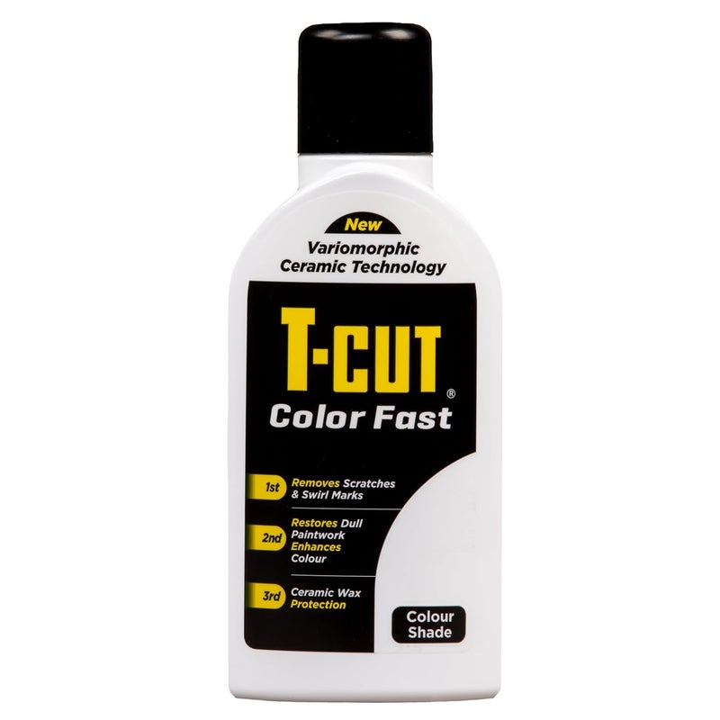 T-Cut 3 in 1 Color Fast Paintwork Restorer Car Polish - 500ml - Image 1