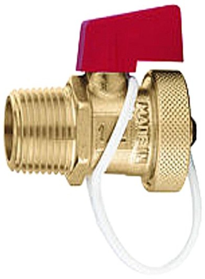 Caleffi صمام تصريف غلاية بديل Caleffi 538402 FD، خيط خرطوم حديقة 1/2 بوصة و3/4 بوصة - Image 1