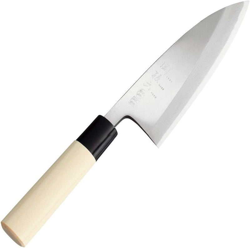 KAI AK5202 Deba Knife Seki Magoroku Ginju, Genuine Steel, 5.9 inches (150 mm), Made in Japan - Image 1