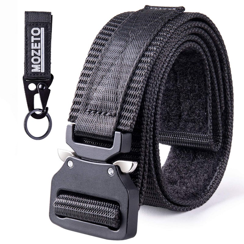 MOZETO Tactical Belts for Men 1.5" Nylon EDC CCW Gun Belt for Concealed Carry Holsters with Heavy Duty Quick Release Buckle - Image 1