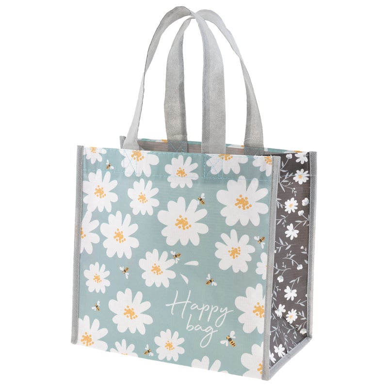 Karma Gifts, Recycled Medium Gift Bag Daisy - Image 1
