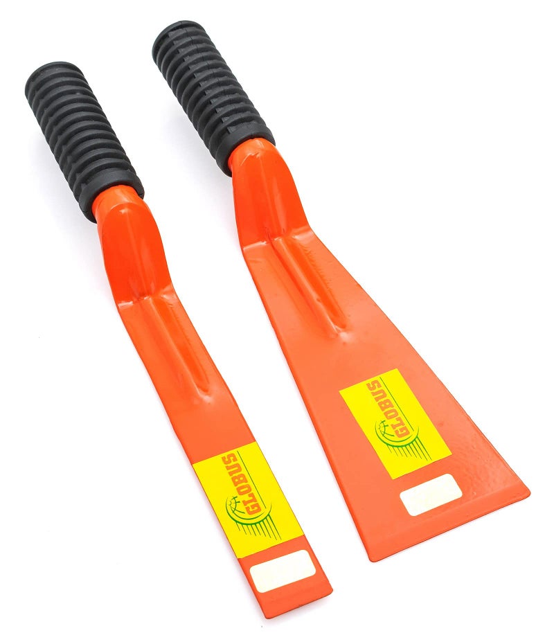 GLOBUS 811 Garden KHURPA Set/2 PCS (KHURPA 1" and KHURPA 3") in Orange Colour Finish. - Image 1