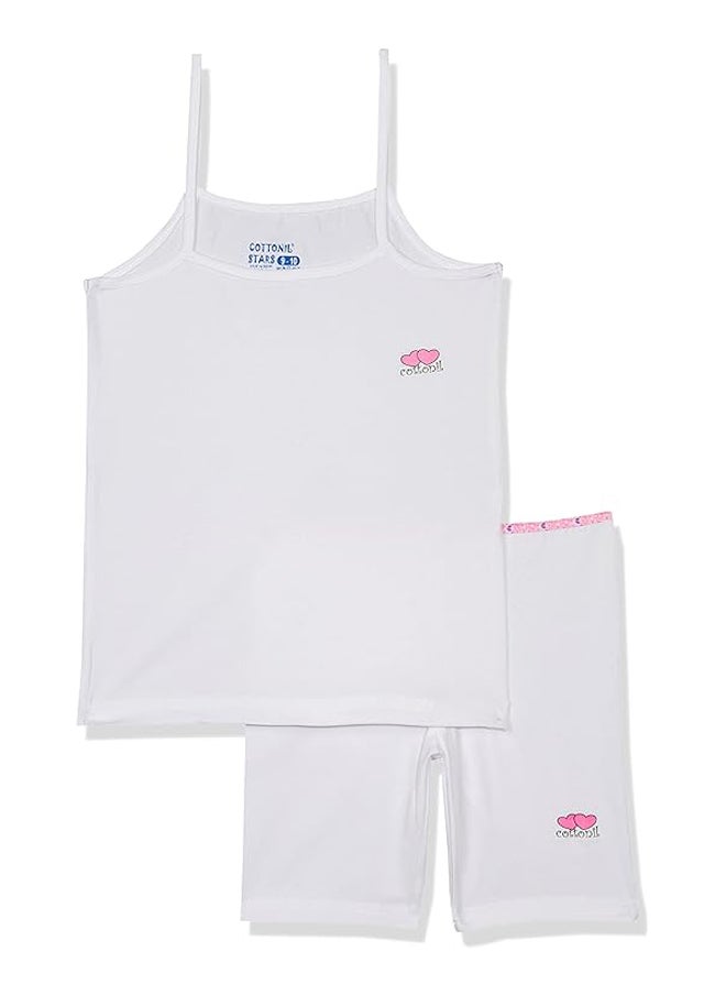 COTTONIL - Cottonil Heart Underwear Set For Girls Short - Image 1