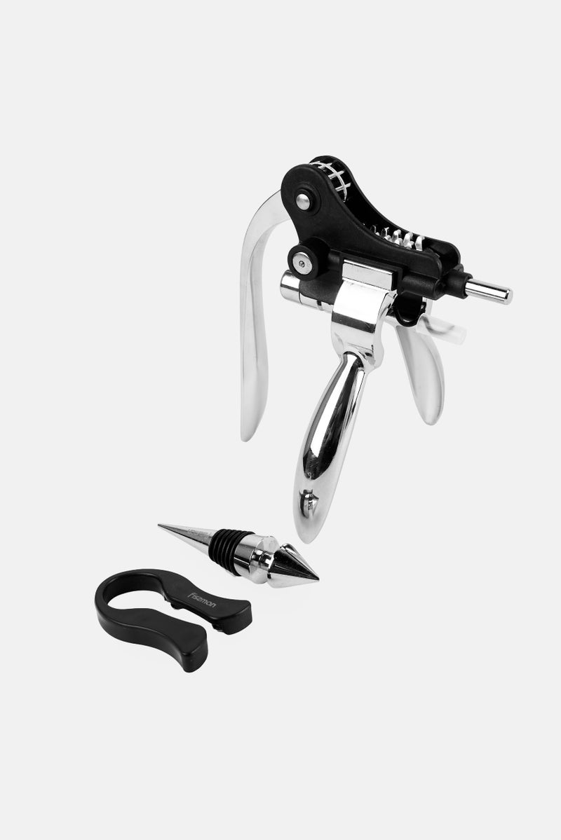 Fissman 3Pcs Wine Accessories Set, Multicolor - Image 1