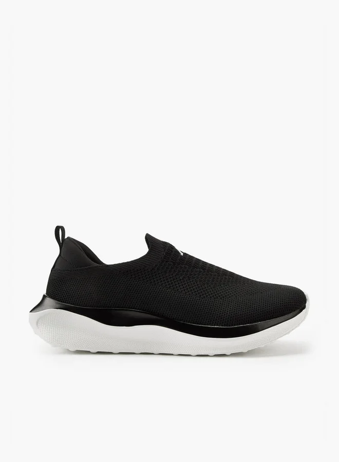 Kappa Men's Textured Slip-On Sports Shoes