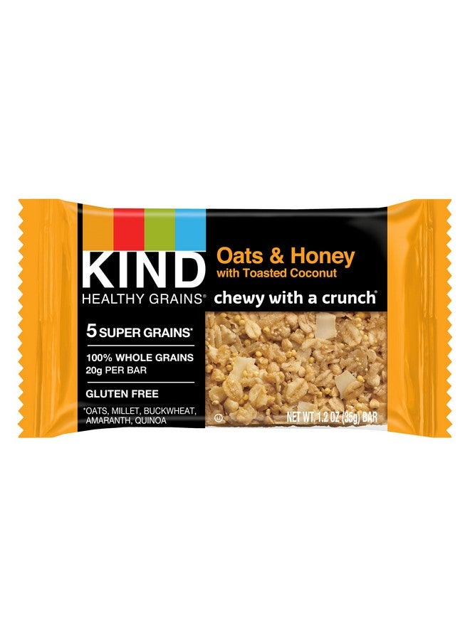 KIND KIND Healthy Grains Bars, Oats & Honey, Gluten Free, 15 Count  - Image 4