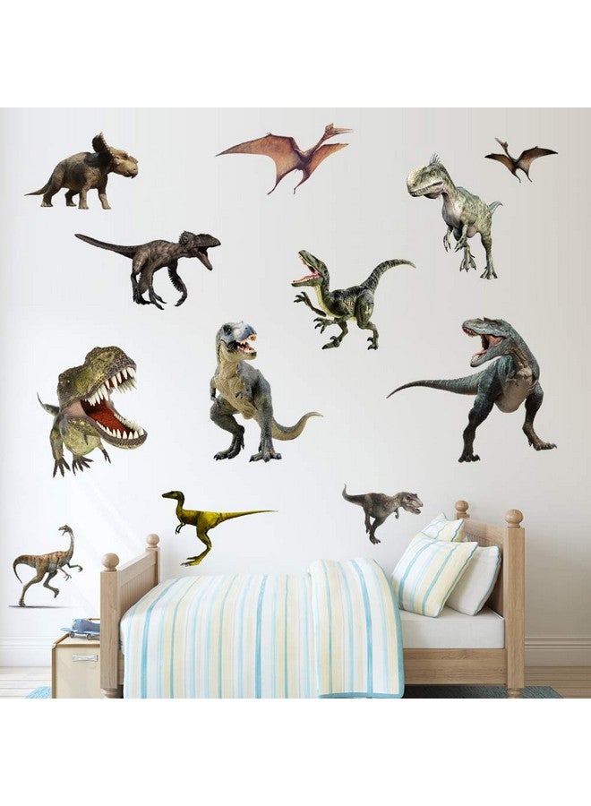 كيدال ثلاثية الأبعاد المائية ديناصور الاطفال ملصقات جدار قشر والعصا للإزالة صور مطبوعة للحوائط للأطفال الحضانة غرفة نوم غرفة المعيشة - Image 4