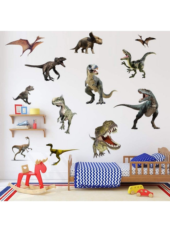 كيدال ثلاثية الأبعاد المائية ديناصور الاطفال ملصقات جدار قشر والعصا للإزالة صور مطبوعة للحوائط للأطفال الحضانة غرفة نوم غرفة المعيشة - Image 5