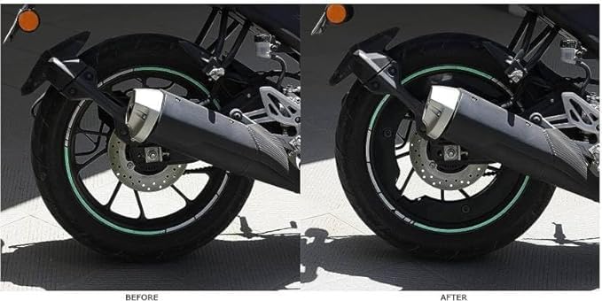Asryd Bike Wheel Cover for 17 inch Wheel for KTM RC 390, RC 200, Duke 125, Duke 200, Duke 390 (Black) - Image 5