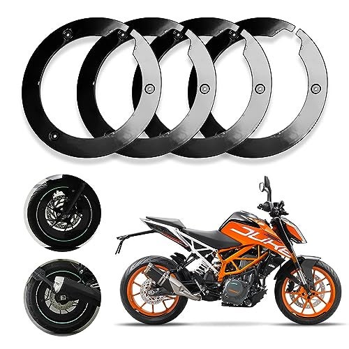 Asryd Bike Wheel Cover for 17 inch Wheel for KTM RC 390, RC 200, Duke 125, Duke 200, Duke 390 (Black) - Image 1