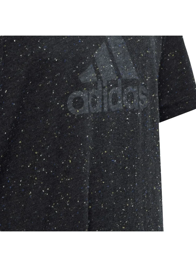 Adidas G Fi Bl T Black Training T-Shirts 7-8Y