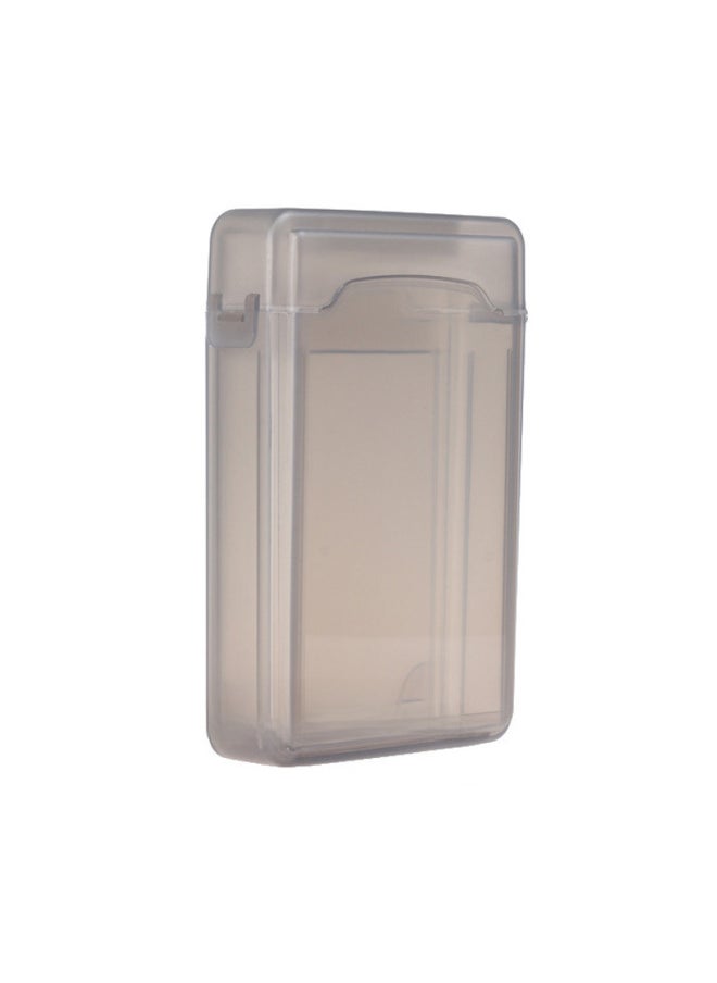 Generic 3.5 Inch Hard Disk Protection Box Hard Disk Protection Bag Shockproof PP Storage Box Mobile Hard Disk 3 Anti-box-Color:Blue Translucent  - Image 5