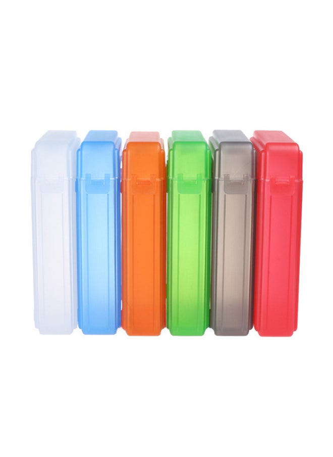 Generic 3.5 Inch Hard Disk Protection Box Hard Disk Protection Bag Shockproof PP Storage Box Mobile Hard Disk 3 Anti-box-Color:Blue Translucent  - Image 4