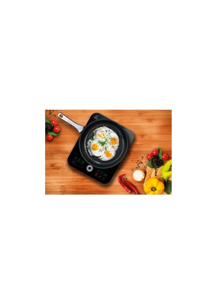 Tefal IH7208 Portable Induction Cooktop 2100W – Touch Control, 6 Cooking Modes, Timer Function IH7208 Black - Image 3
