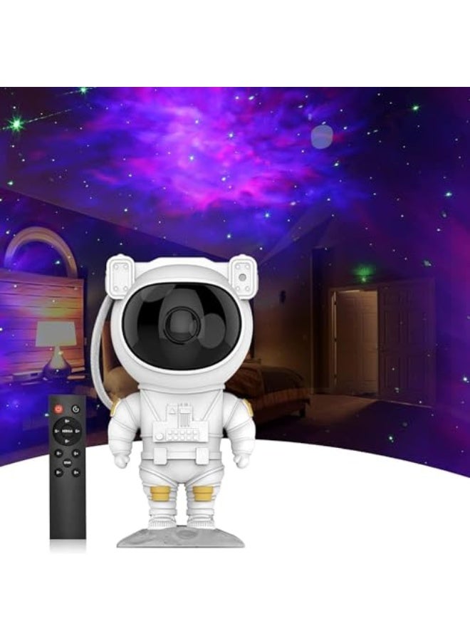 Star Projector Night Light with Timer, Remote Control and 360°Adjustable Astronaut Design, Astronaut Nebula Galaxy Night Light Projector for Children Adults Baby Bedroom, Party Room and Game Room  - Image 3