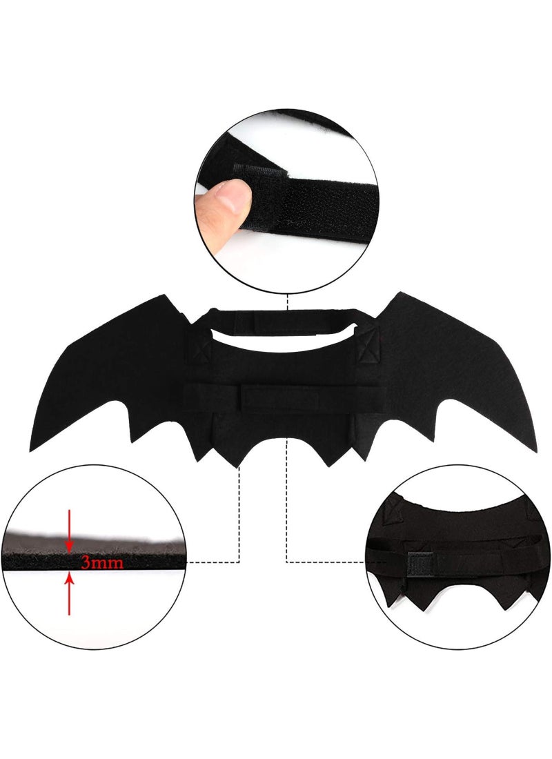 Mumoo Bear Pet Cat Bat Wings For Halloween Party Decoration, Puppy Collar Leads Cosplay Bat Costume,Cute Puppy Cat Dress Up Accessories. Next step: Improve listing quality - Image 5