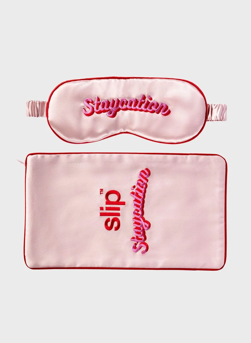 SLIP Sleep Mask Staycation Set