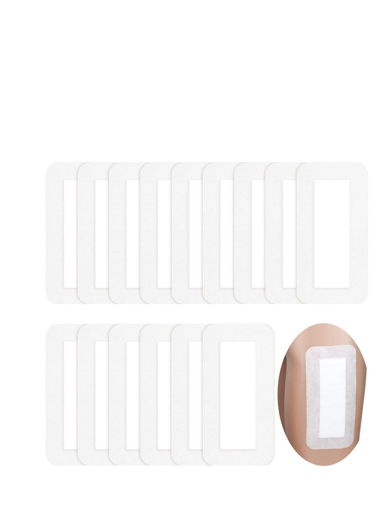 SYOSI 15 Pieces Gauze Island Dressing with Border Wound Bandage Sterile Adhesive Gauze Pad Patch Waterproof Breathable Border Individual Pouch Tape (10 X 20 cm) - Image 1