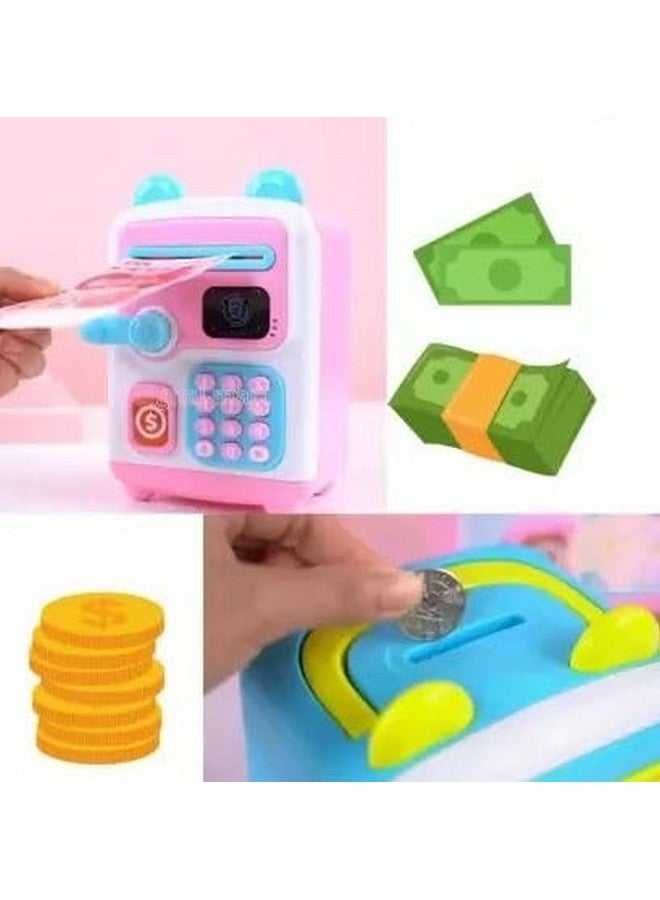 GENZ Face Recognition Money Box/Piggy Bank for Kids Savings Bank for 3+ Yrs Girls & Boys Money Deposit and Withdrawal Piggy Bank for Saving Money and Passcode Money Savings Bank - Image 2