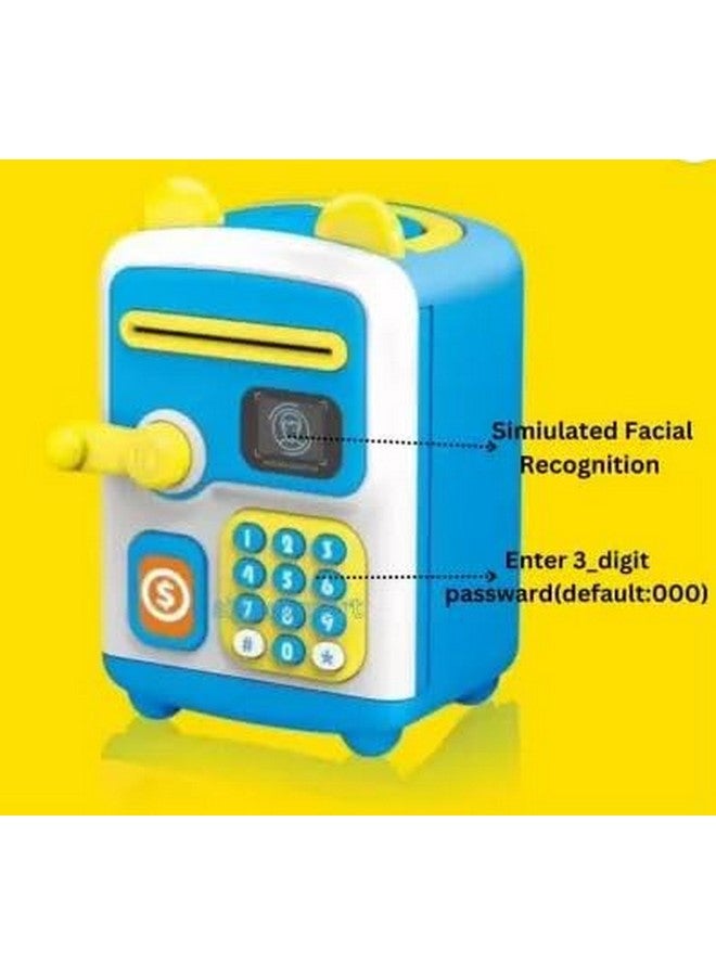 GENZ Face Recognition Money Box/Piggy Bank for Kids Savings Bank for 3+ Yrs Girls & Boys Money Deposit and Withdrawal Piggy Bank for Saving Money and Passcode Money Savings Bank - Image 4