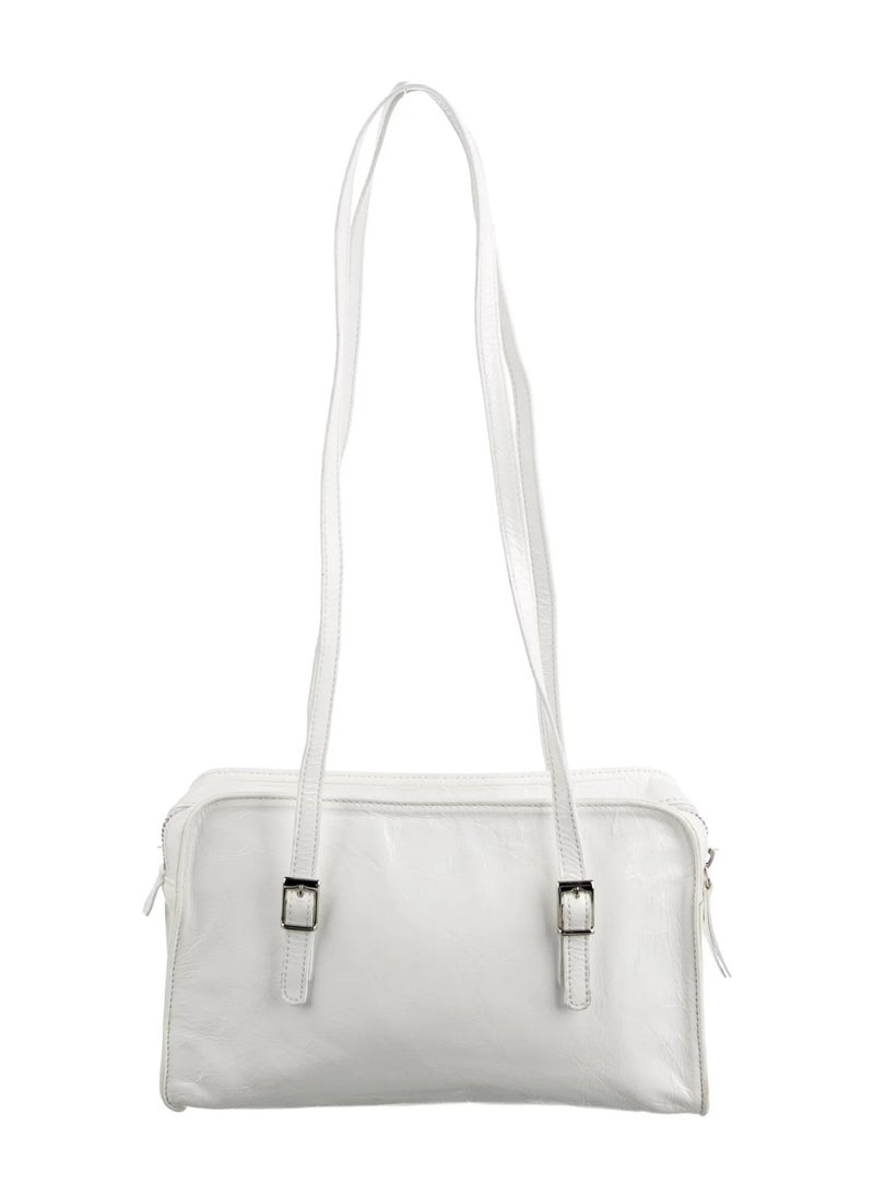 PALOMA - Paloma Wool Patent Leather Shoulder Bag HandBags - Image 1