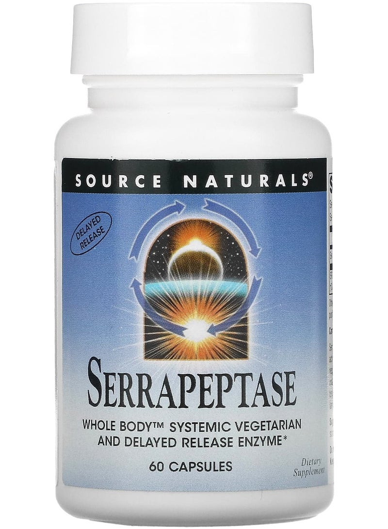 Serrapeptase, 60 Capsules