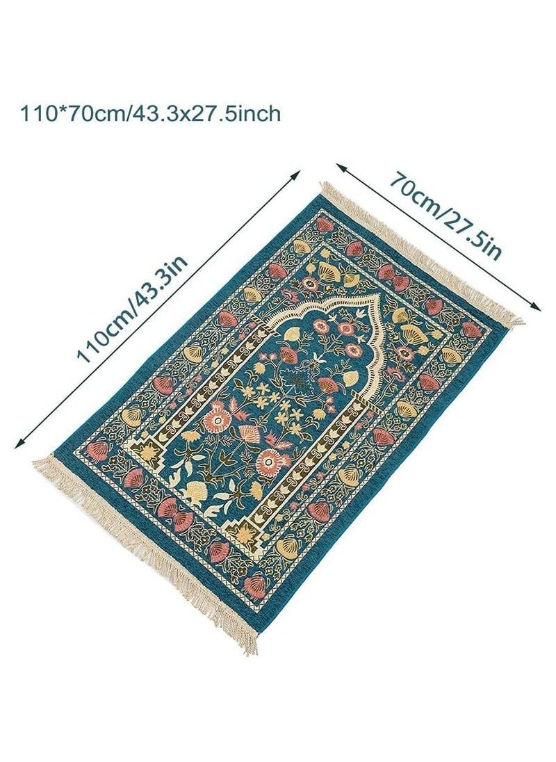 جيجيرو سجادة الصلاة الإسلامية مع خرزات الصلاة  - Image 3