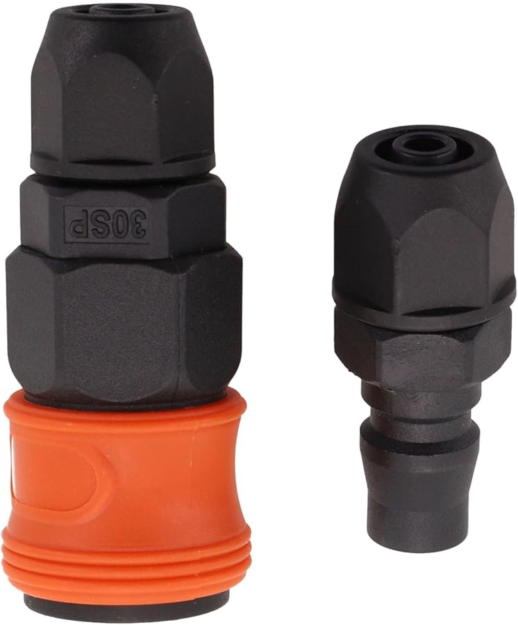 Plastic Steel Self Locking C Type Quick Connect Coupler For Air Compressor Pneumatic Tools PP SP 30 - Image 3