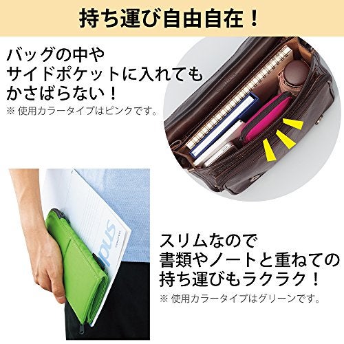 Kokuyo Pencil Case Neocritz Flat Navy (F-VBF160-1) - Image 5