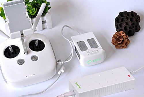 Smatree 120W Rapid Battery Charger Compatible with DJI Phantom 4 Battery/Remote Controller - Image 4