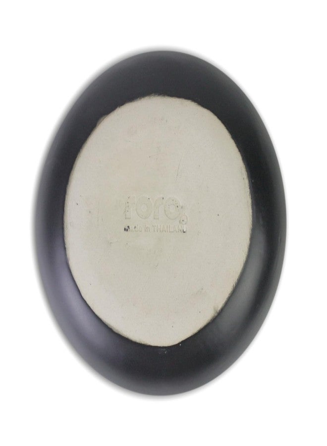 roro 5 Inch Handmade Ceramic Small Bowl, Matte Black - Image 4