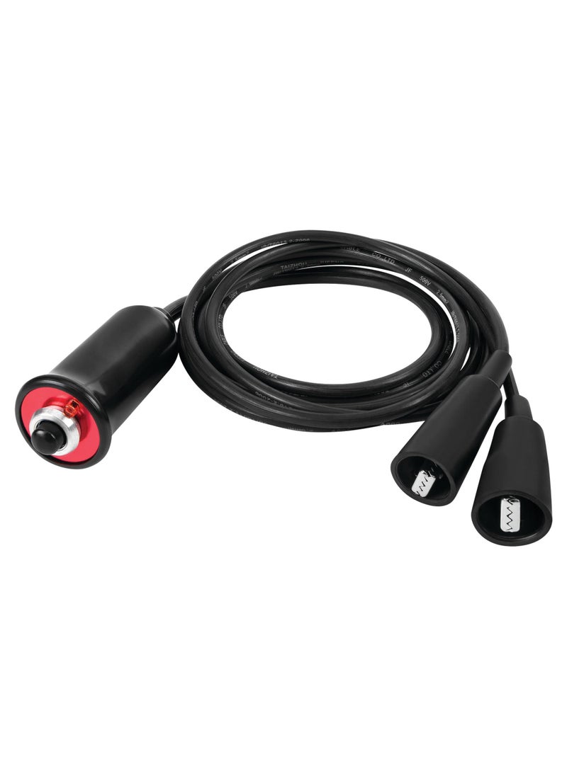 Performance Tool Performance Tool W80586 Heavy Duty Remote Starter for Car and Truck Engines with Push-Button Switch and 5-ft Wire Leads , Black  - Image 1