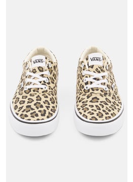VANS Women Lace Up Doheny Casual Shoes, Beige Combo  - Image 4